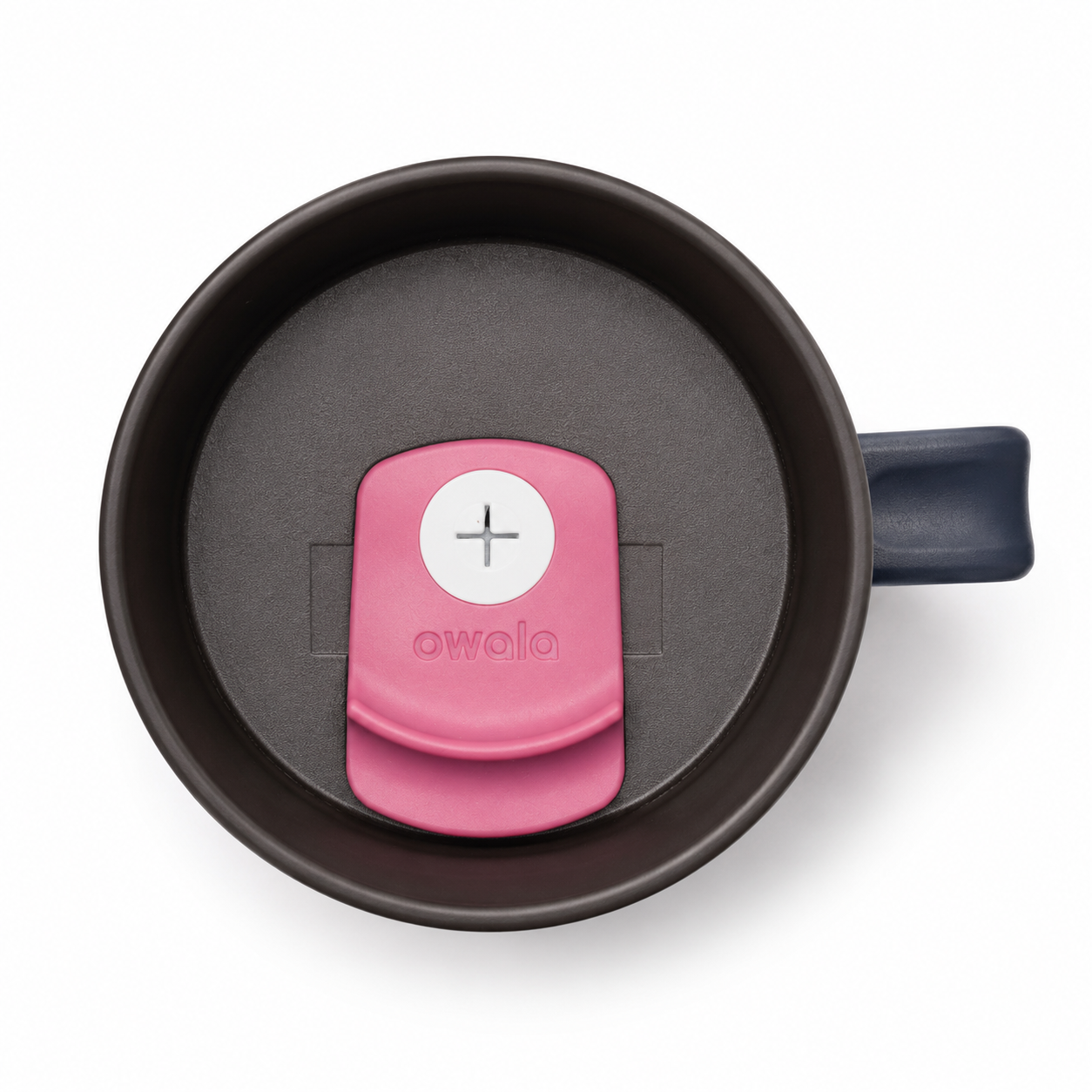 Berry Crush tumbler 2-in-1 lid top view