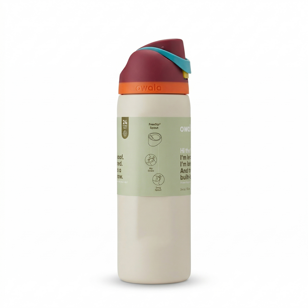Owala FreeSip 24oz spout detail