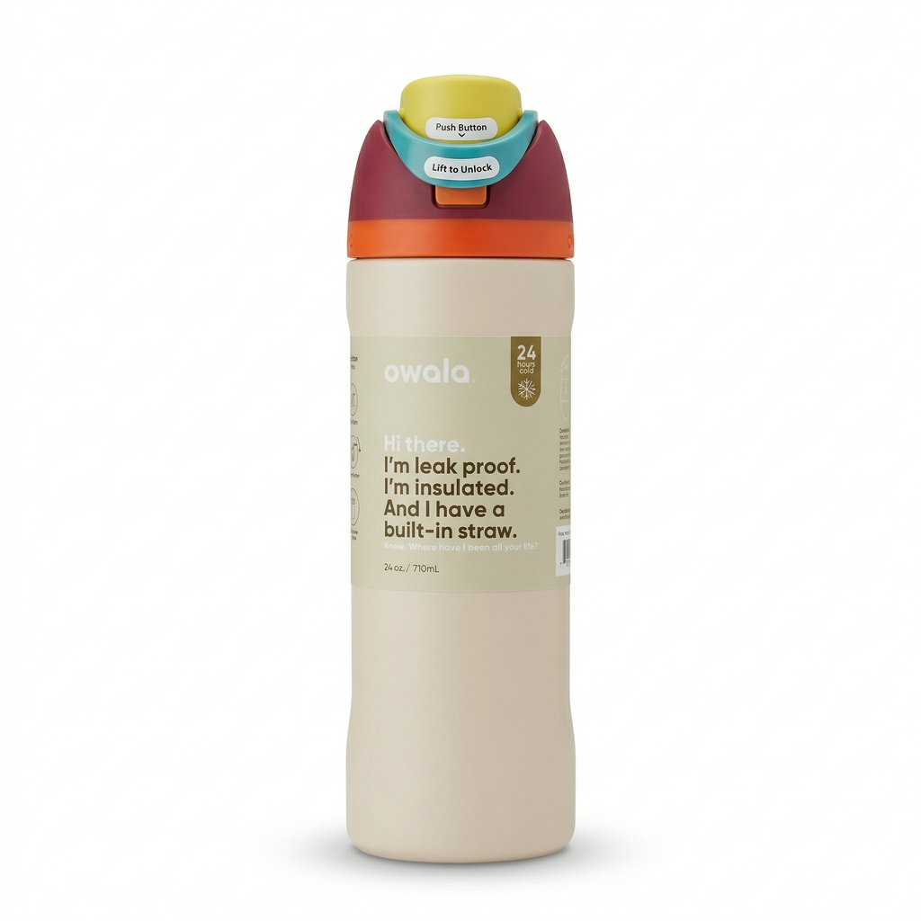Owala FreeSip 24oz insulated water bottle