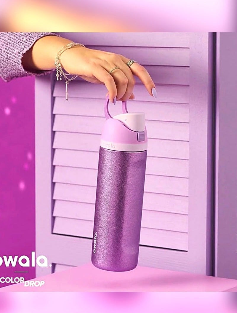Owala FreeSip 24oz — So Eggstra 💜 Limited Edition